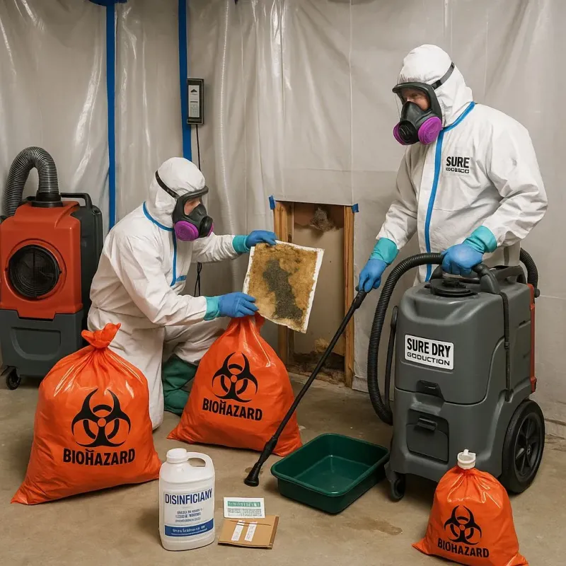 Contaminated Water Handling Protocols process in Malvern, IA