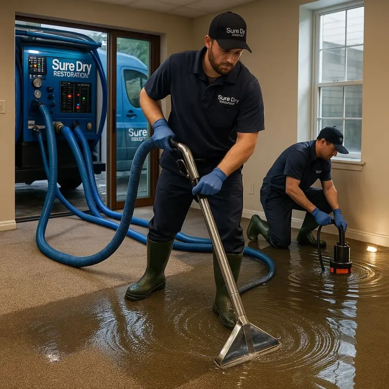 Water Extraction and Removal process in Malvern, IA